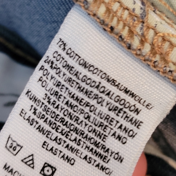 Free People Teagan Denim Mini Skirt Size 27 - Picture 7 of 7